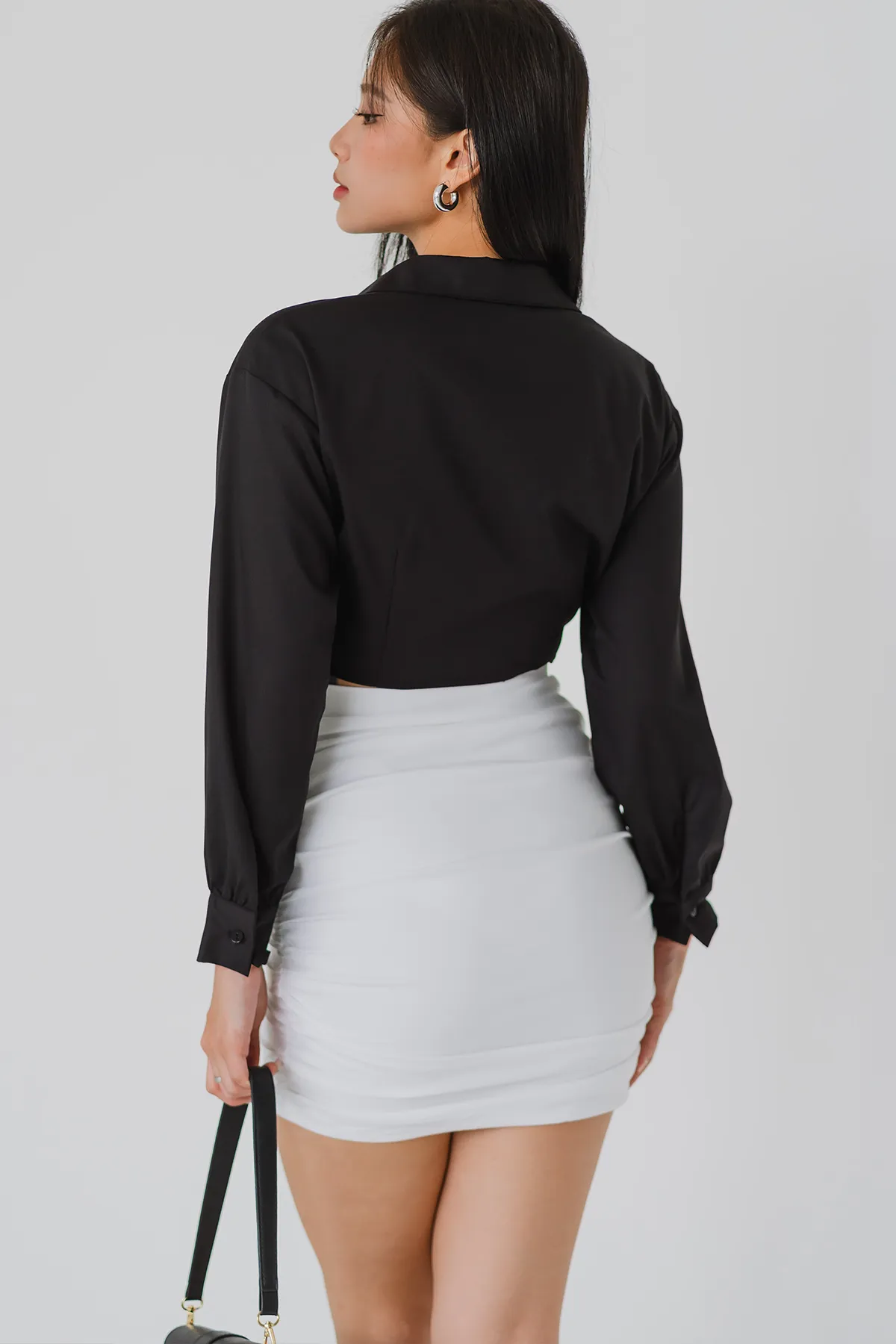 Snazzy Corset Shirt (Black)