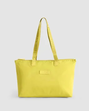 Stash & Dash Tote Bag - Endive Yellow