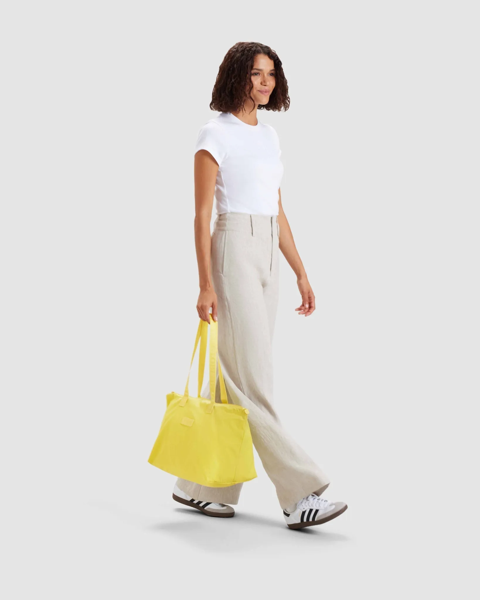 Stash & Dash Tote Bag - Endive Yellow
