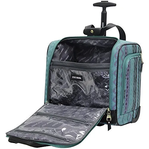 Steve Madden Designer 15 Inch Carry on Suitcase- Small Weekender