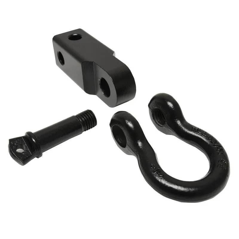 Superwinch Shackle Bracket - 2 in Receiver - 3/4 in Shackle - 10000 lb Capacity - Black