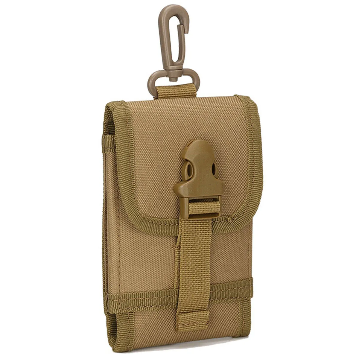 Tactical Molle Phone Holder Utility Water-resistant Phone Pouch to fit 6" Mobile