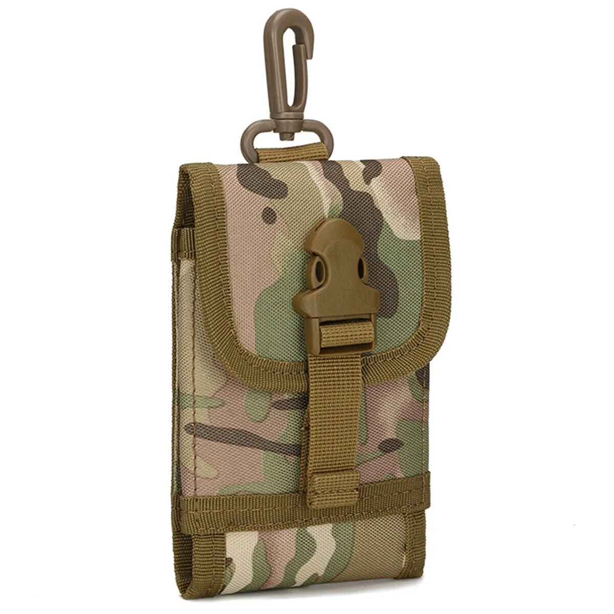 Tactical Molle Phone Holder Utility Water-resistant Phone Pouch to fit 6" Mobile