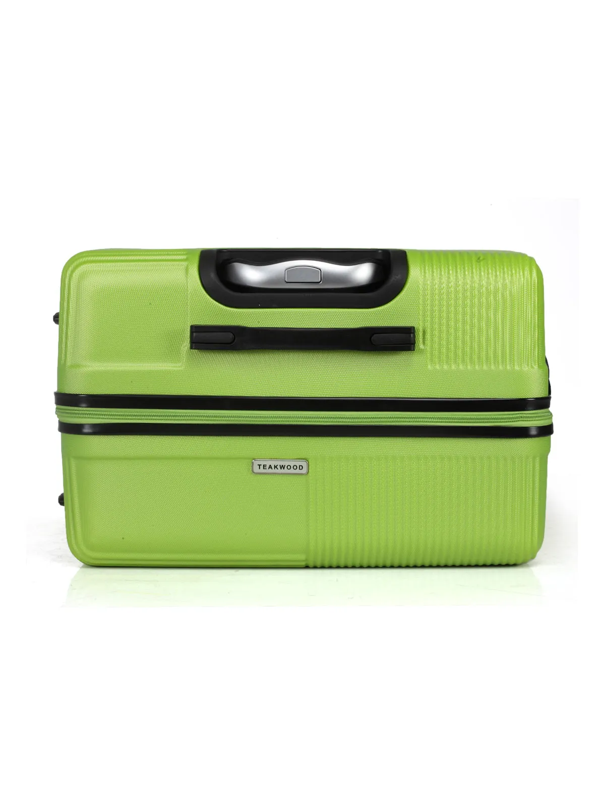 Teakwood Unisex Green Trolley Bag - Large