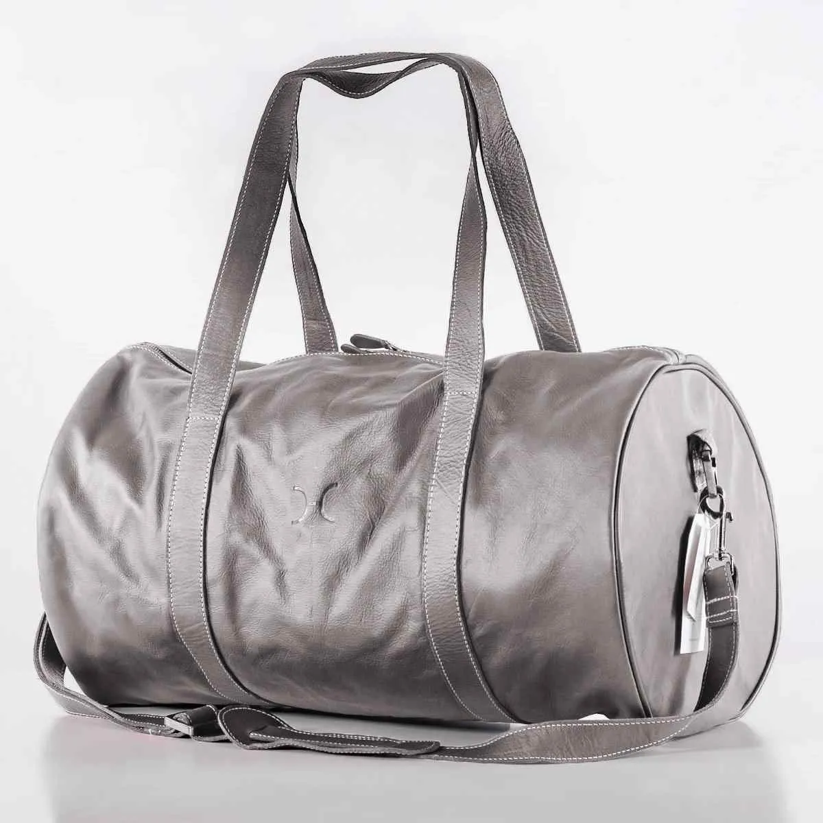 Thandana Classic leather Duffel Bag