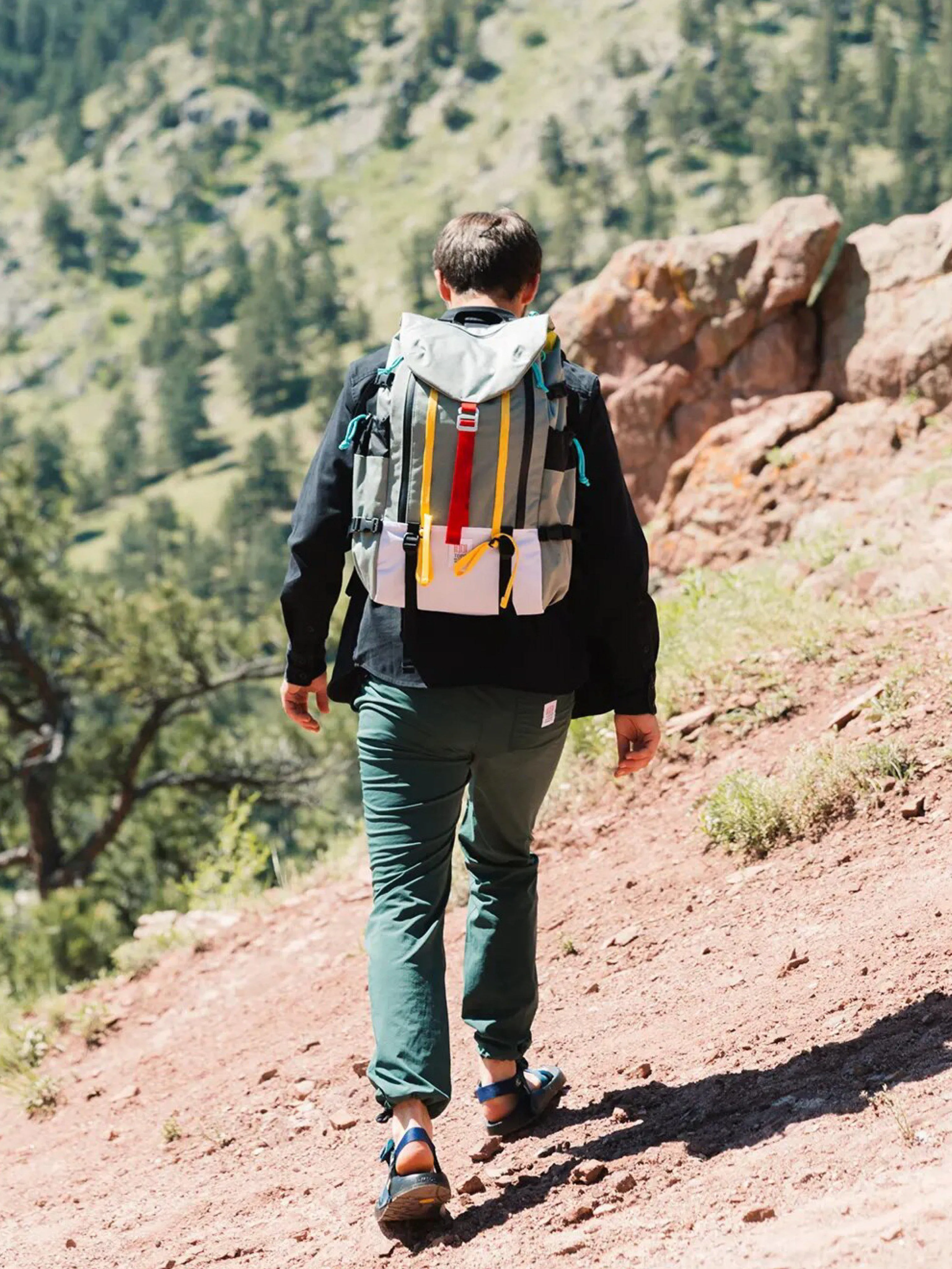 Topo Designs Mountain Pack Red