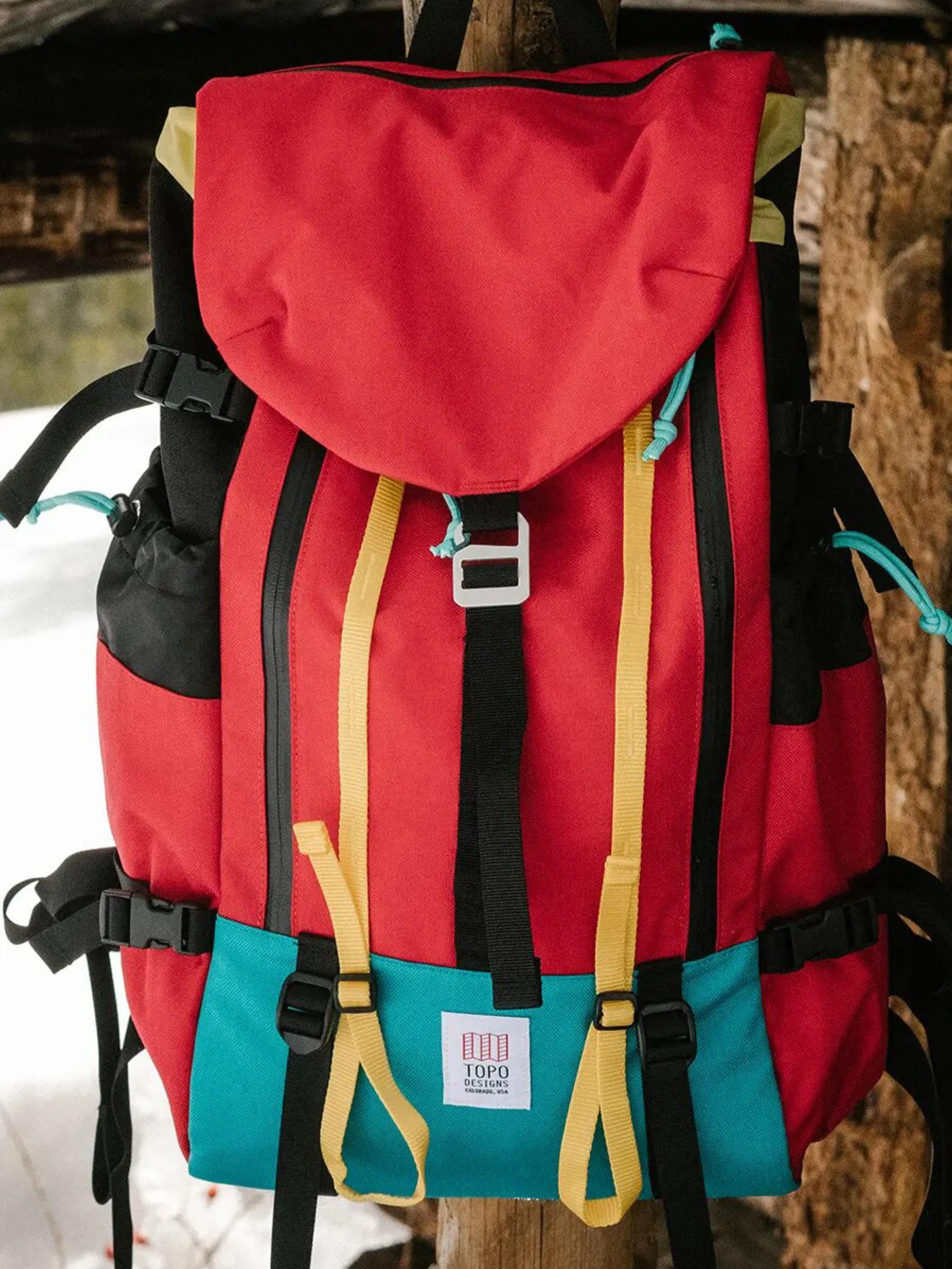 Topo Designs Mountain Pack Red