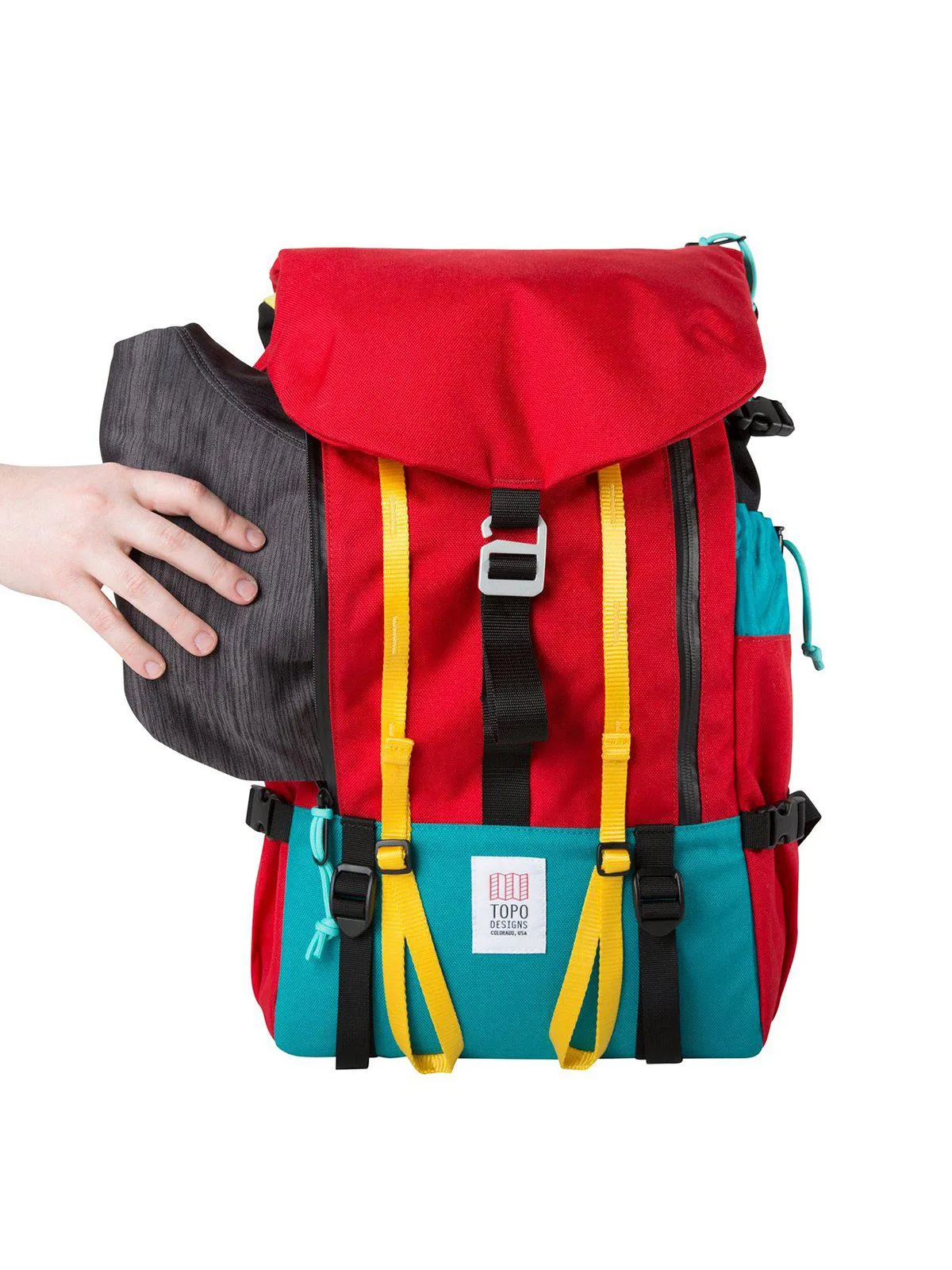 Topo Designs Mountain Pack Red