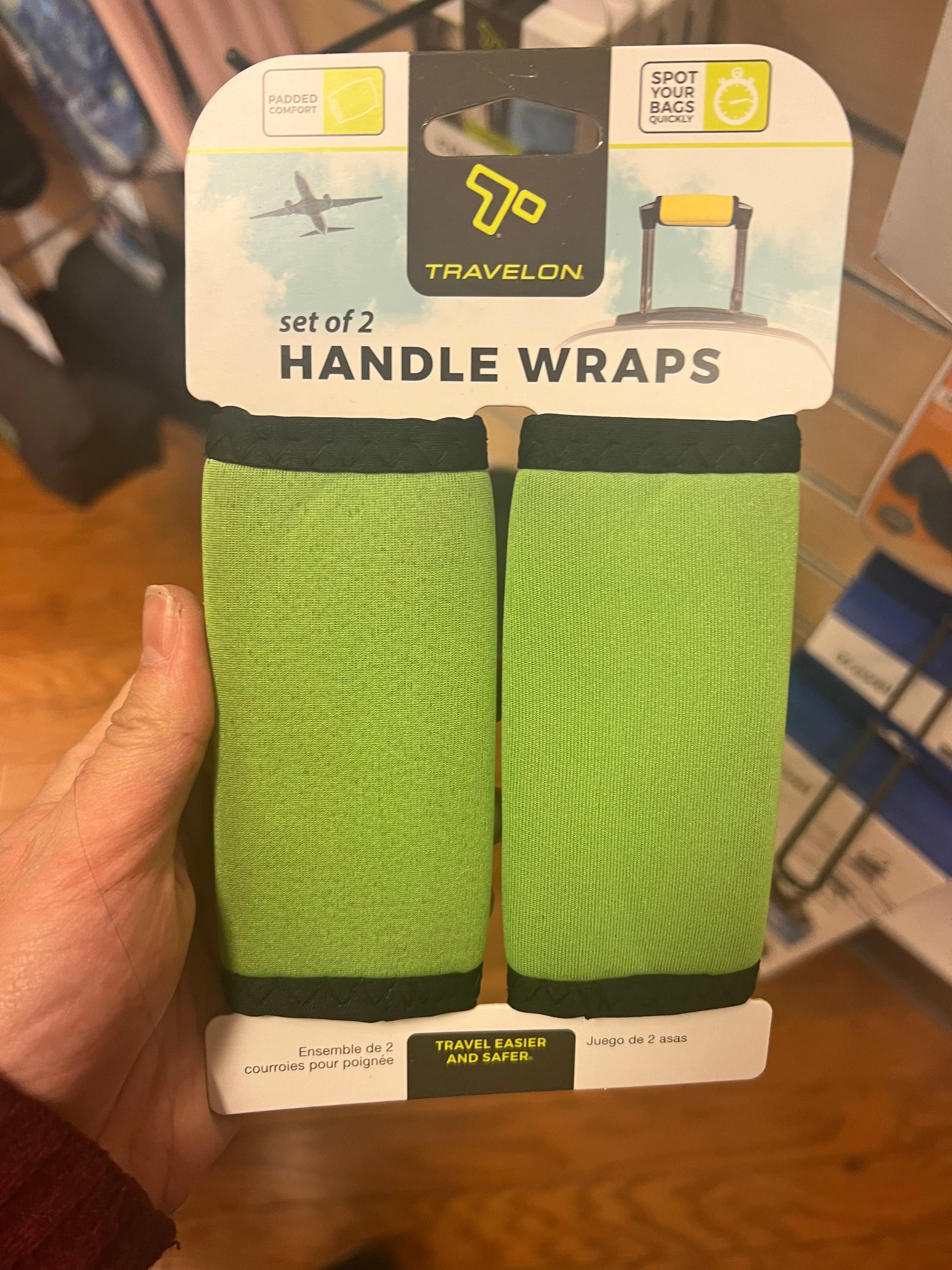 Travelon Set of 2 Handle Wraps/Luggage Identifiers