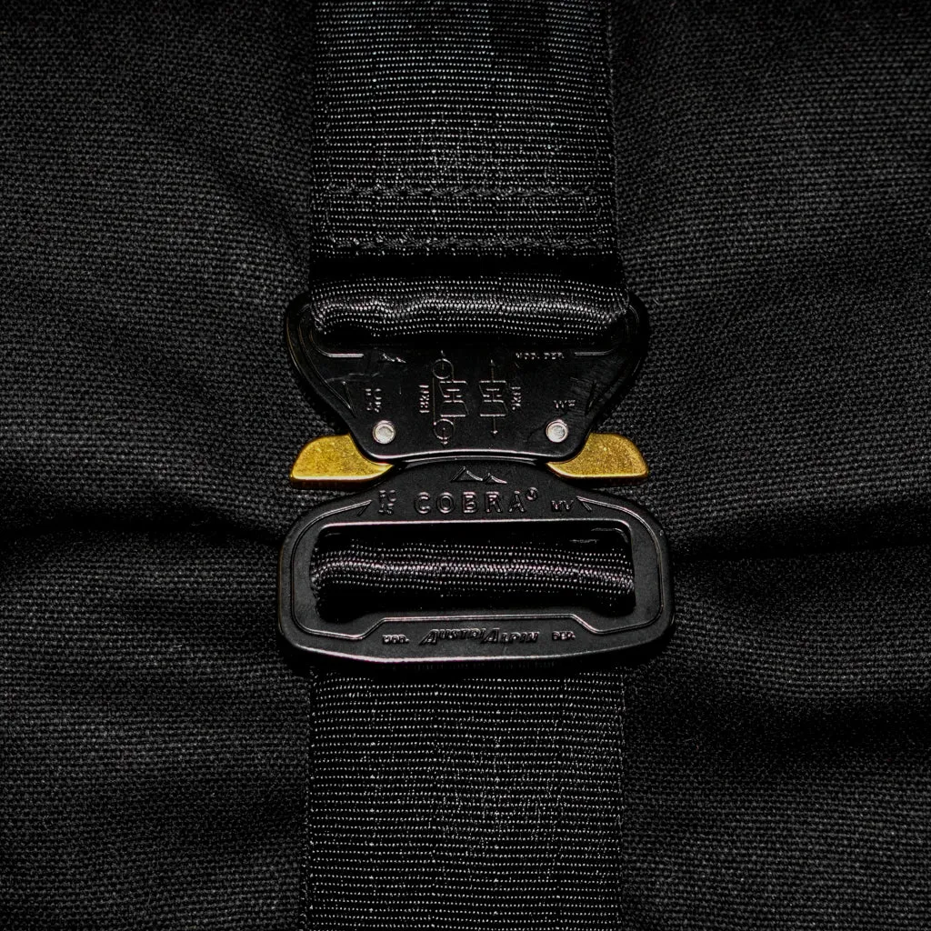 VerBockel Roll Top Backpack 2.0 'Un-Zipped' Ballistic Nylon | Ships in 3-4 Weeks
