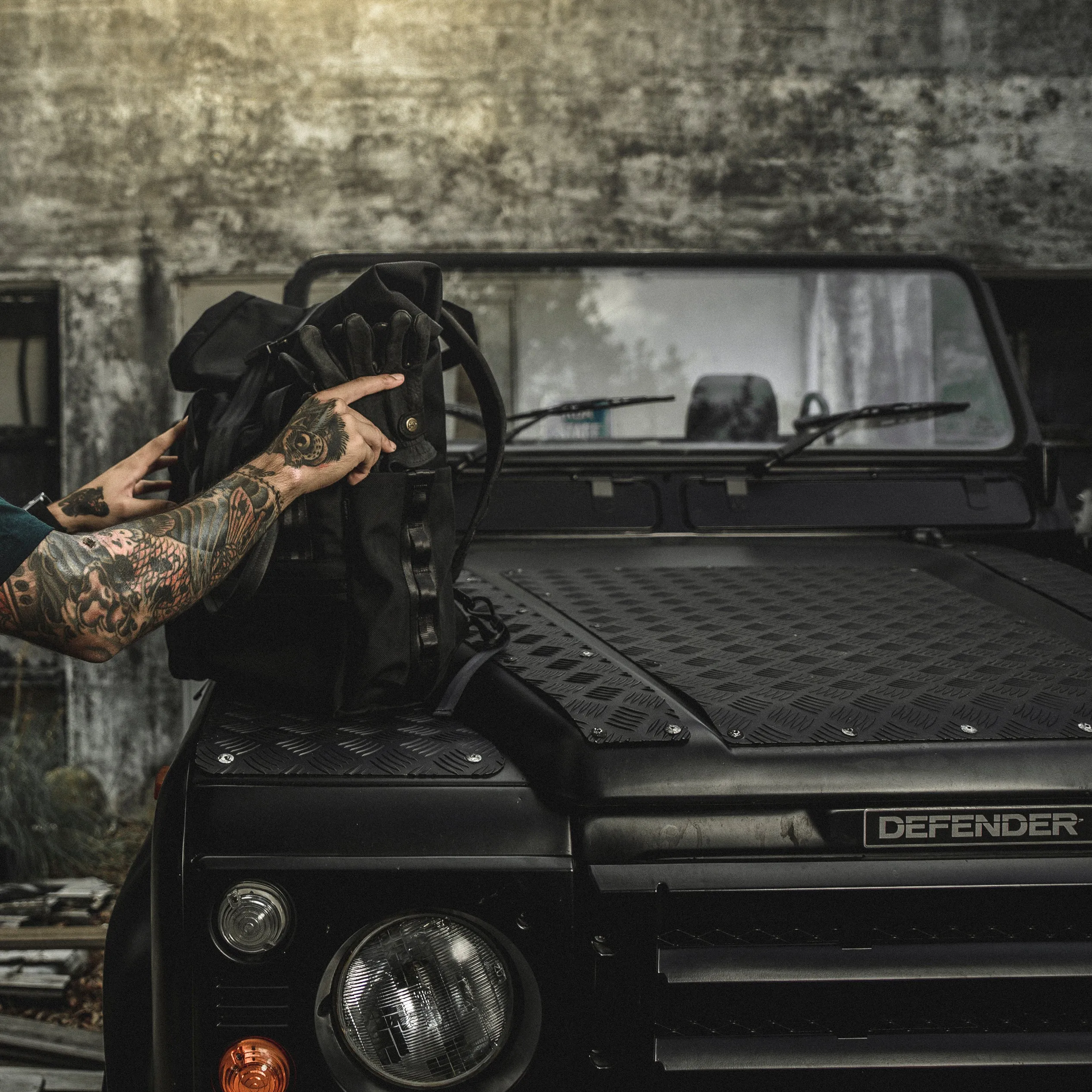 VerBockel Roll Top Backpack 2.0 'Un-Zipped' Ballistic Nylon | Ships in 3-4 Weeks
