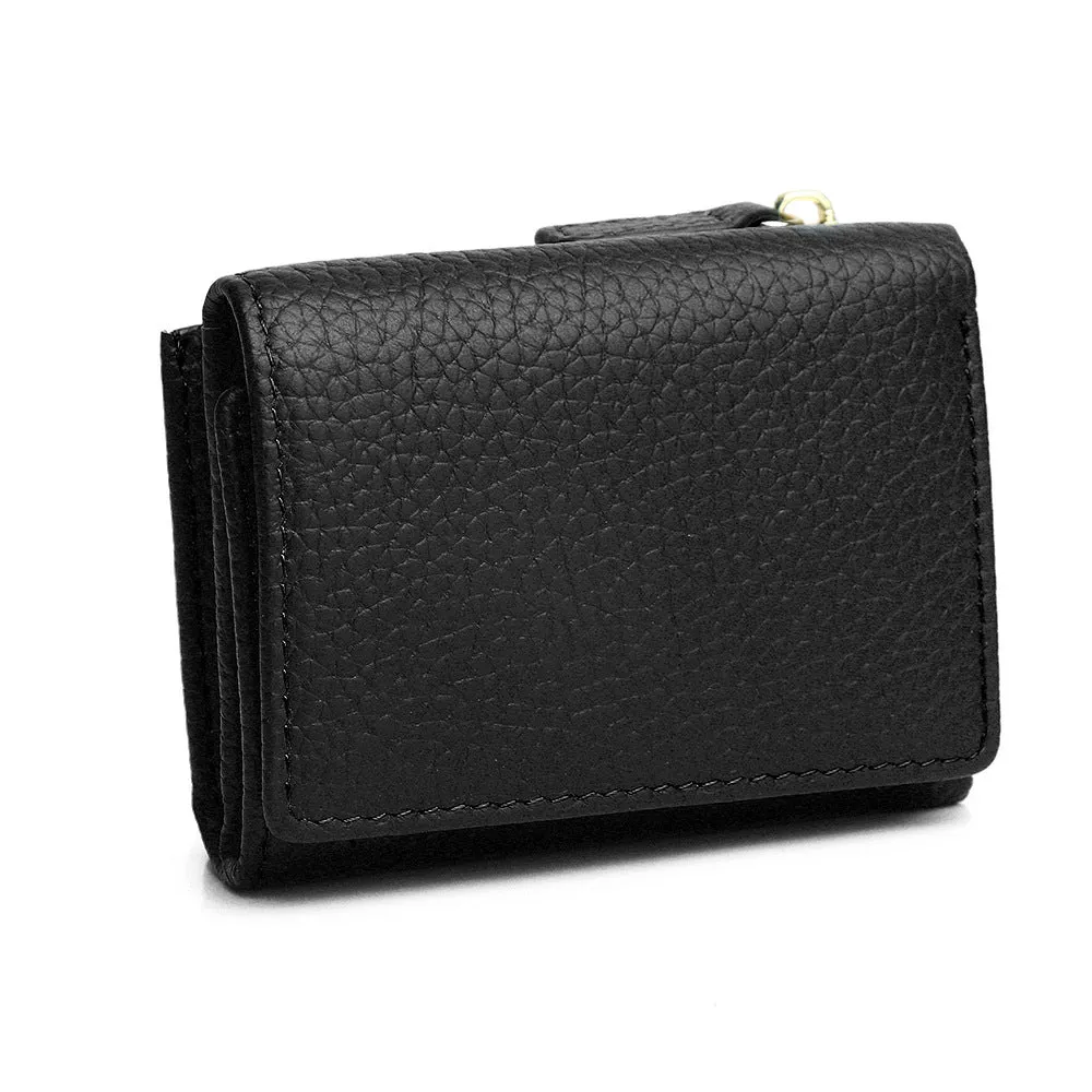Women's Short Japanese Style Wallet with Zipper