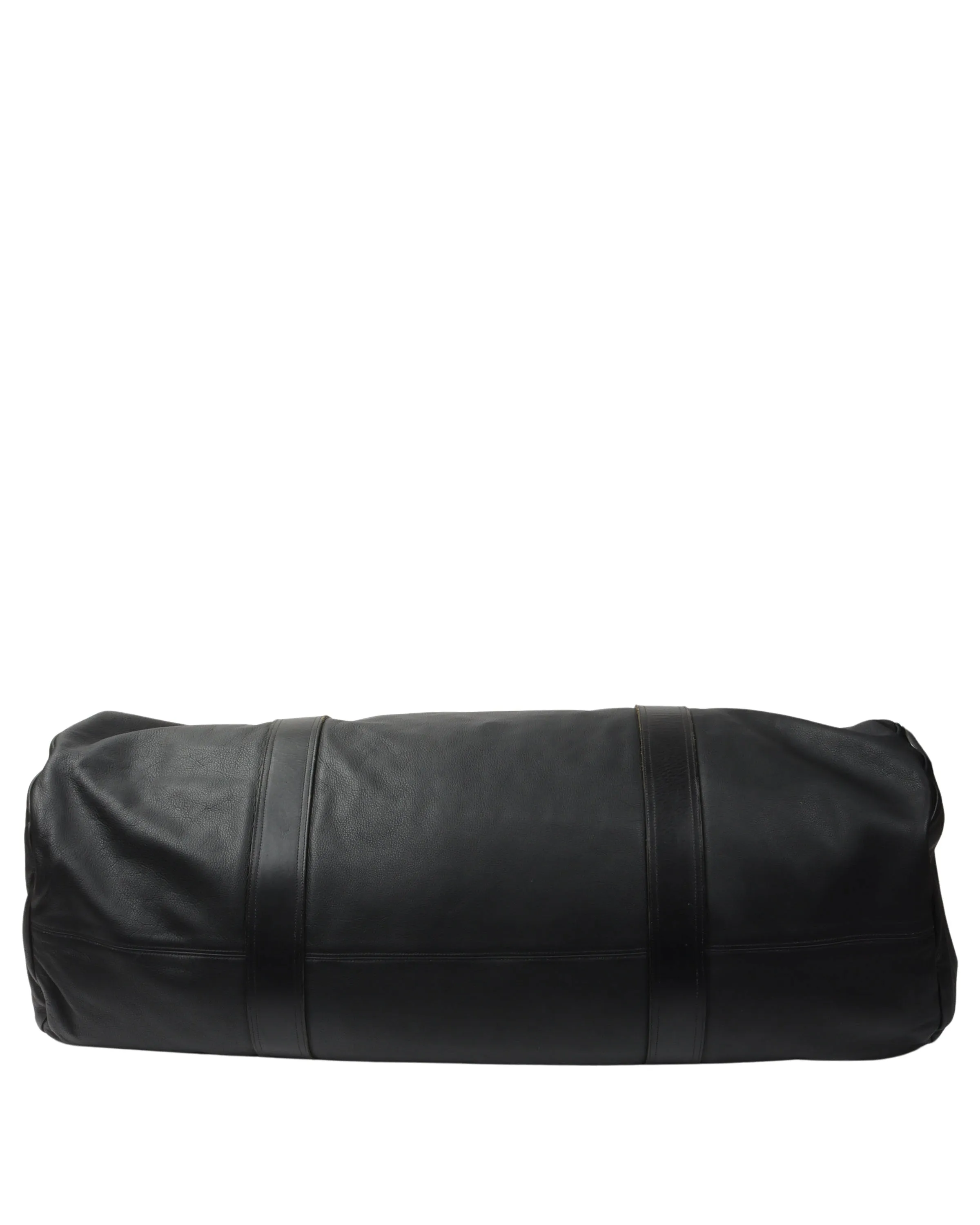 XL Leather Boston Duffel Bag