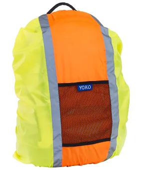 Yellow/Orange - Hi-vis rucksack cover (HVW068)